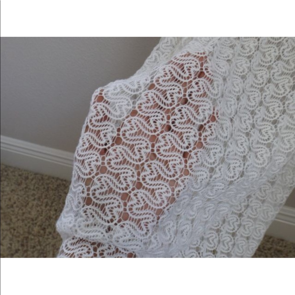 Cute White Strapless Bodycon Maxi Dress - Picture 4 of 5